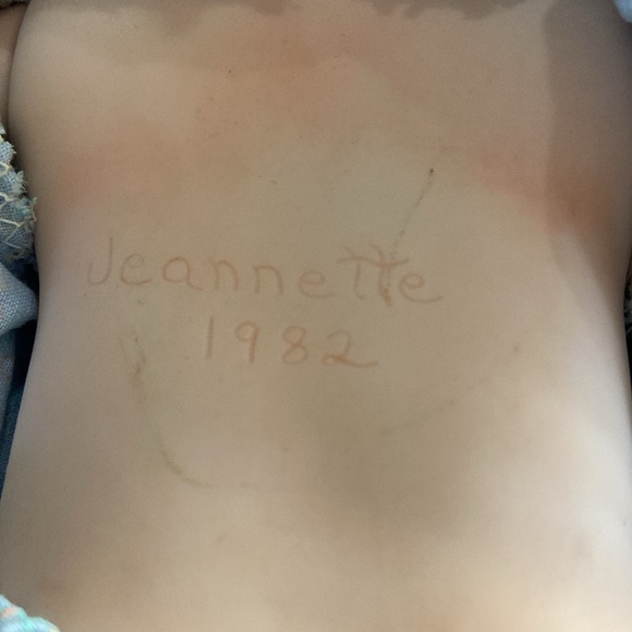 Vintage Bisque Germany J.D.K. Doll “Jeanette 1982” Fully Jointed - Picture 5 of 13
